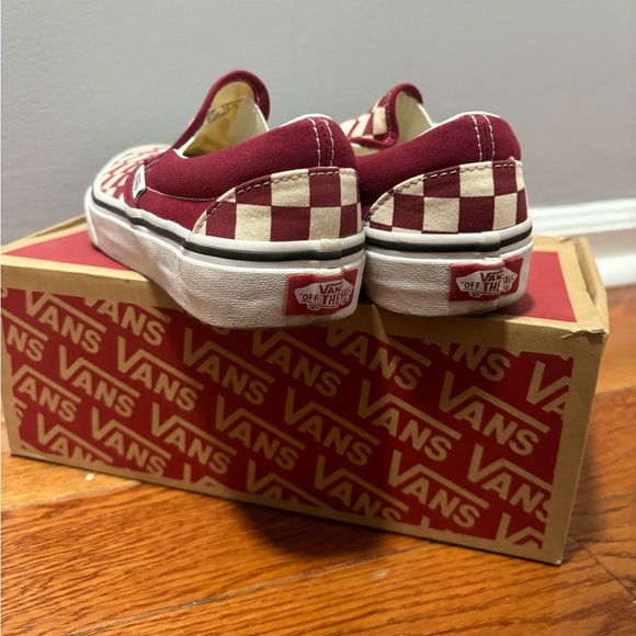 ❤️Checkered Vans Slip-ons❤️ - Picture 4 of 4